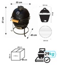 KAMA060_Parrilla-Horno-Kamado-MINI-BLANCO_Kamado Argentino_04