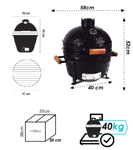 KAMA062_Parrilla-Horno-Kamado-PAMPERO-MINI-BLANCO_Kamado Argentino_02