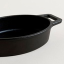 FUENTE OVAL FUNDICION 17X12 CM