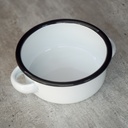 Cazuela Enlozada Borde Negro 11 X 4.5