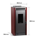 Calefactor a pellet Eco Smart Burdeo