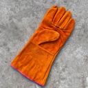 Guantes de cuero parrilleros