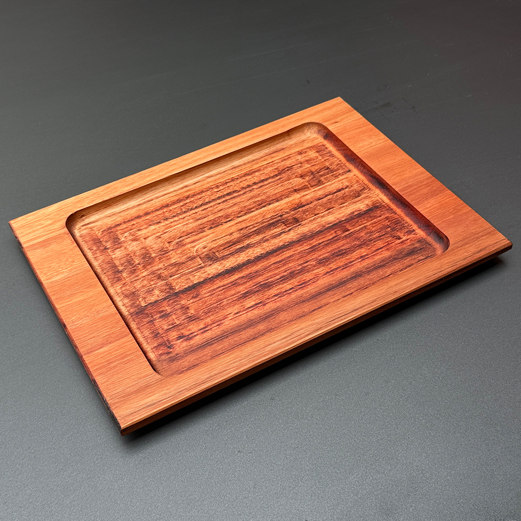 Bandeja de madera 24x34 18mm