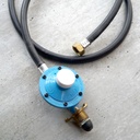 Regulador modelo 19/4 x 1,50 mts gas envasado