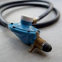 Regulador modelo 19/4 x 1,50 mts gas envasado
