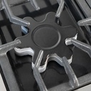 Cocina industrial con puerta de acero 60cm - Kokken