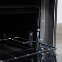 Cocina industrial con puerta de vidrio 60cm - Kokken