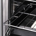 Cocina industrial con puerta de acero y plancheta 76cm - Kokken