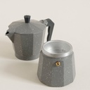 Cafetera tipo Italiana gris 300ml