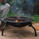 Fogonero plegable Pampa con protector de chispas - BBQ Grill