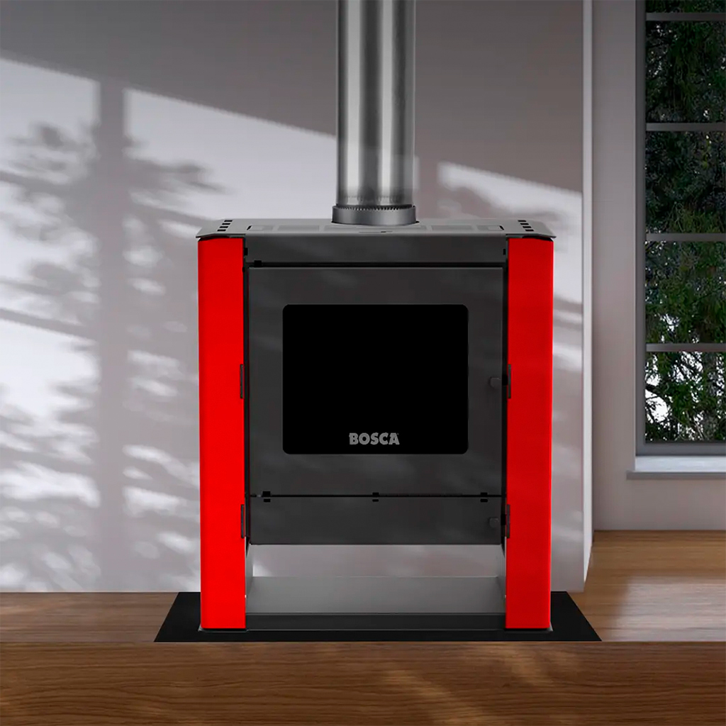 Calefactor alto rendimiento Gold 500 Rojo - Bosca