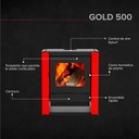 Calefactor alto rendimiento Gold 500 Rojo - Bosca