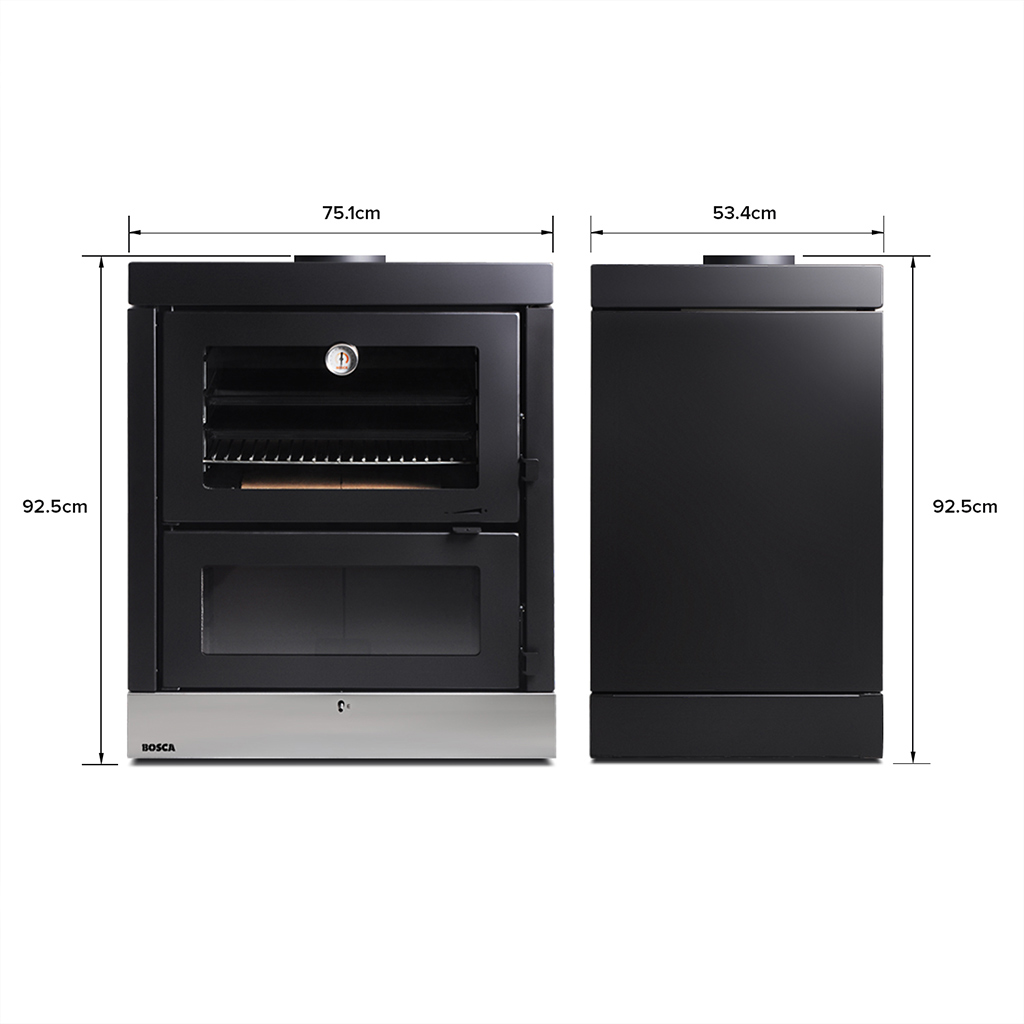 Horno a leña Bosca Doble Camara