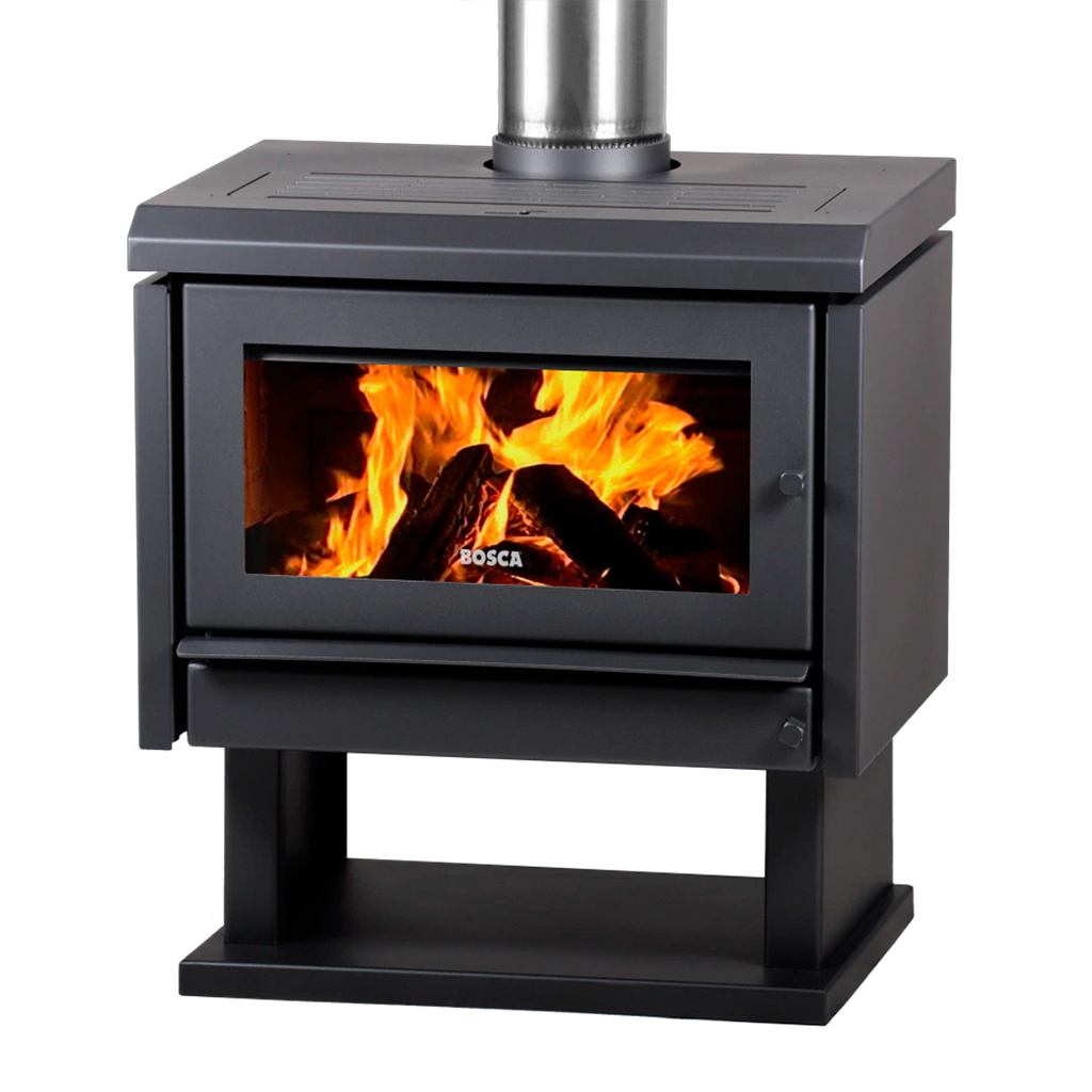 Calefactor alto rendimiento Wide Charcoal