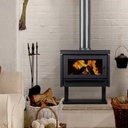 Calefactor alto rendimiento Wide Charcoal