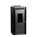 Calefactor alto rendimiento a Pellet Black Vision Negro - Bosca