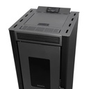 Calefactor alto rendimiento a Pellet Black Vision Negro - Bosca