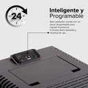 Calefactor alto rendimiento a Pellet Black Vision Negro - Bosca