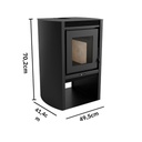 Calefactor a leña Montevideo GF 690 - Metavila
