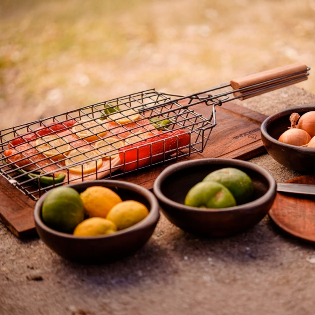 Grillero para verduras grande 36x15cm