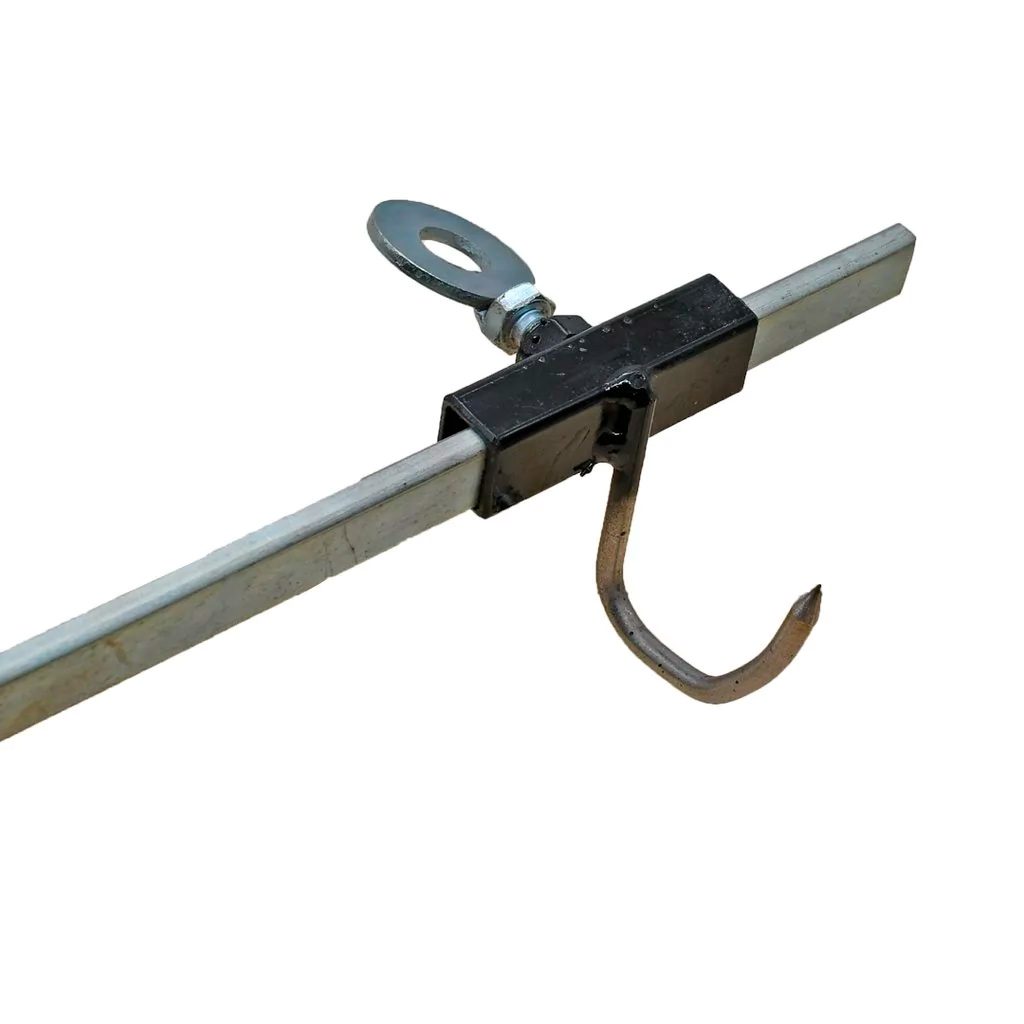 Estaca Cruz hierro 80 cm