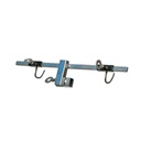 Estaca Cruz hierro 80 cm