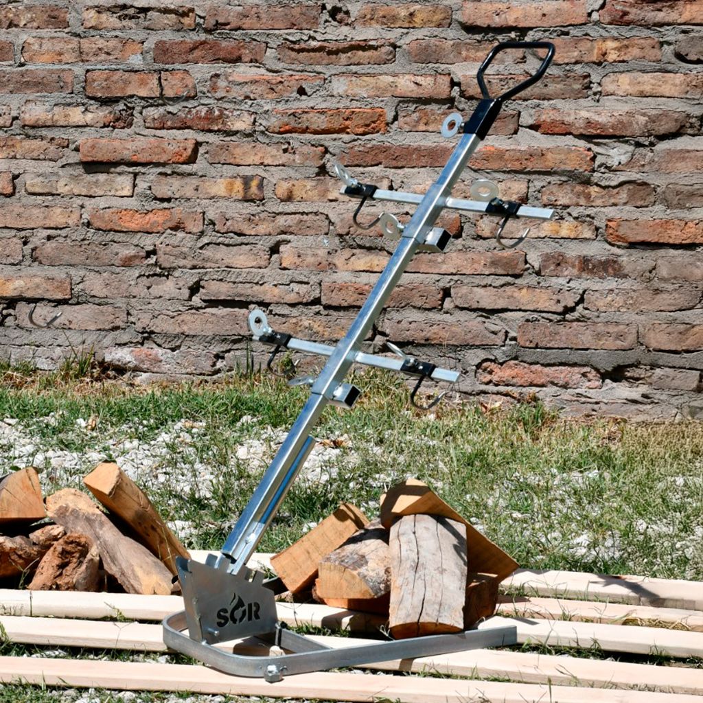 Estaca Cruz hierro 80 cm