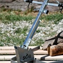 Estaca Cruz hierro 80 cm