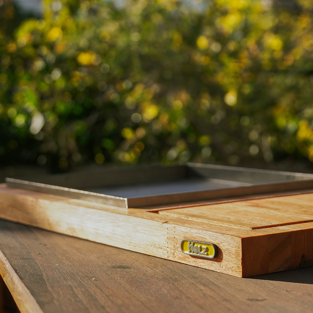 Tabla con plancheta mix 50x35
