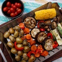 Bandeja mediana para verduras