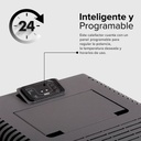 Calefactor a pellet Black Vision Burdeo - Bosca