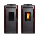 Calefactor a pellet Black Vision Burdeo - Bosca