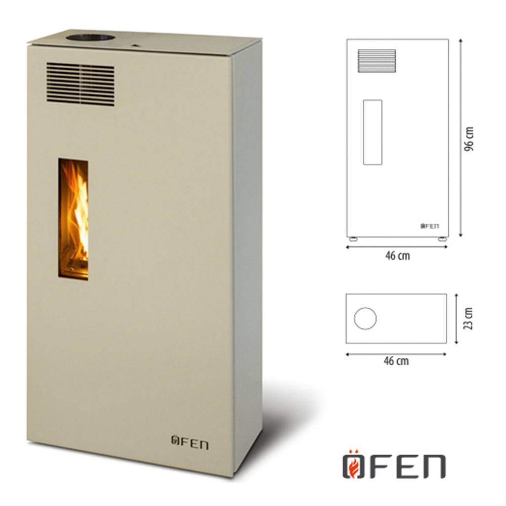 Calefactor, estufa, a pellet Mini Winzig- Öfen