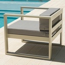 Sillon de aluminio para exterior chico - ÖFEN