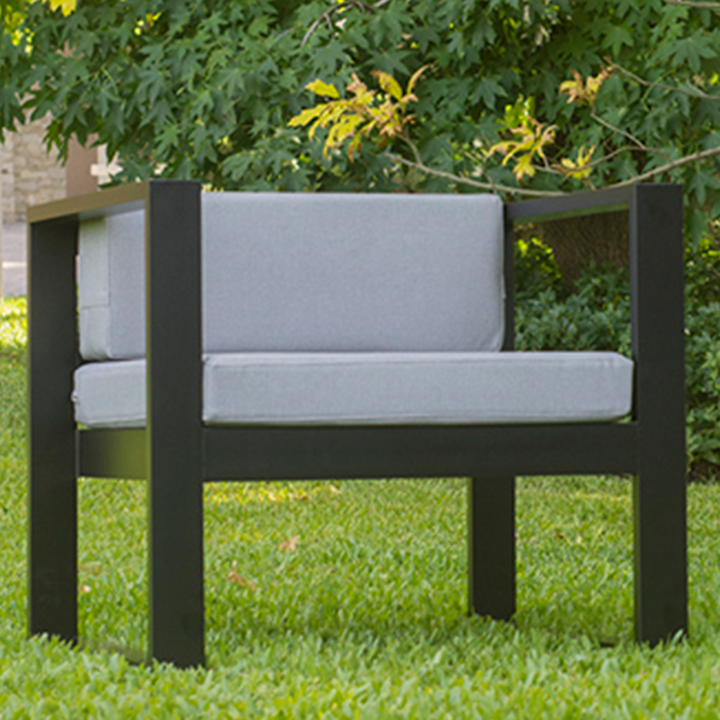 Sillon de aluminio para exterior chico - ÖFEN