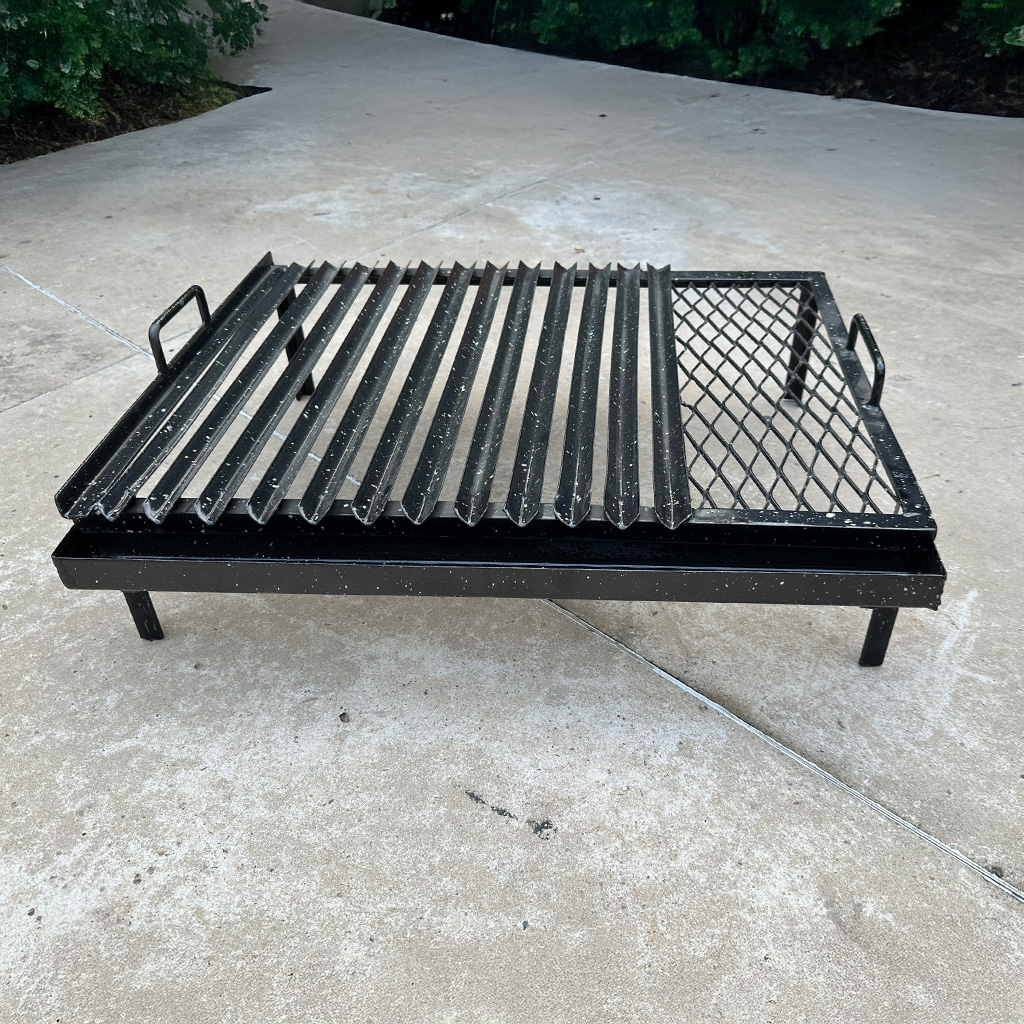 Parrilla portátil / Herraje con patas 60 x 50