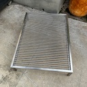 Parrilla de pie con patas de 80 x 60 Inoxidable - Artinox