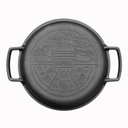 Cacerola hierro fundido 6 lts con tapa sárten