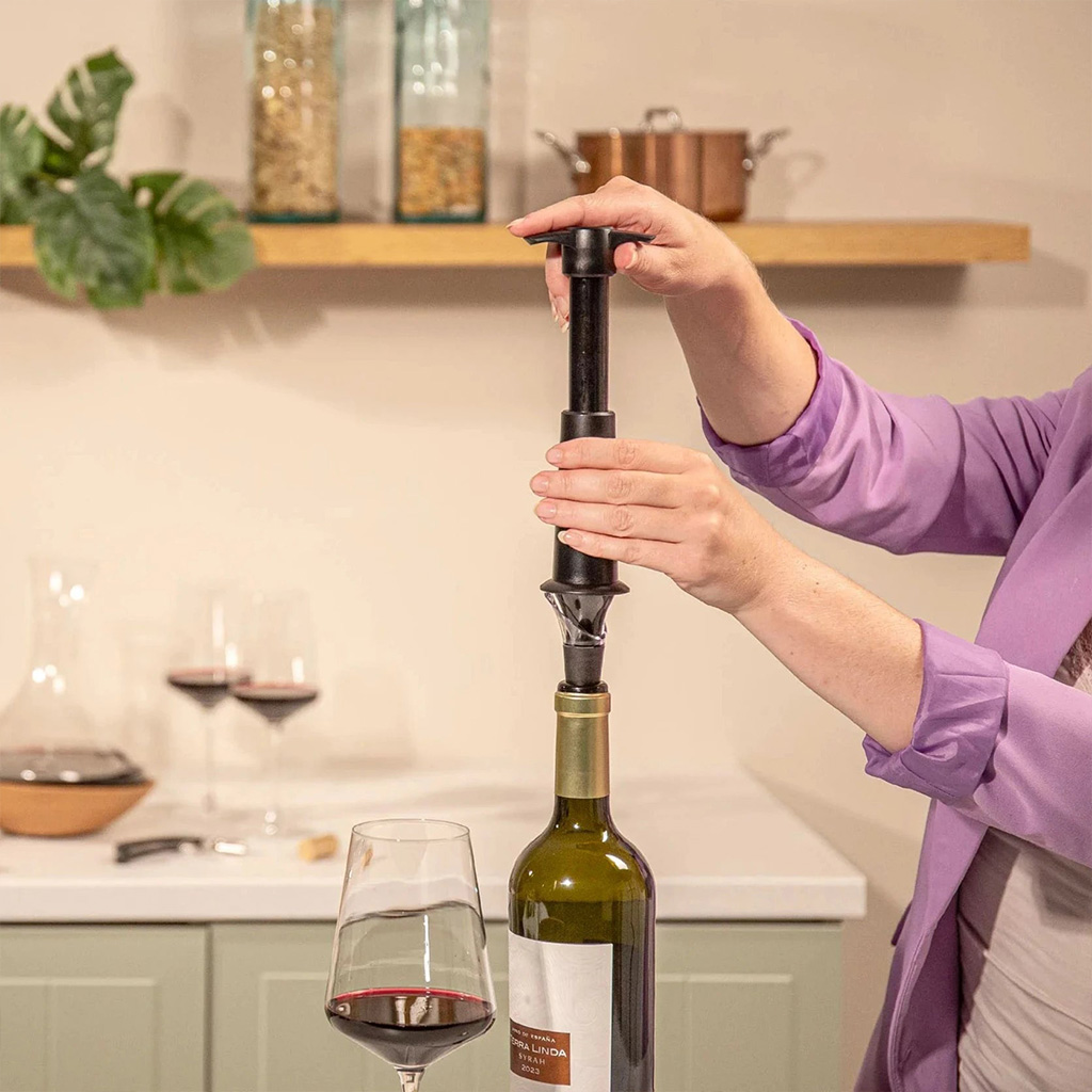Set accesorios para vinos Elegant