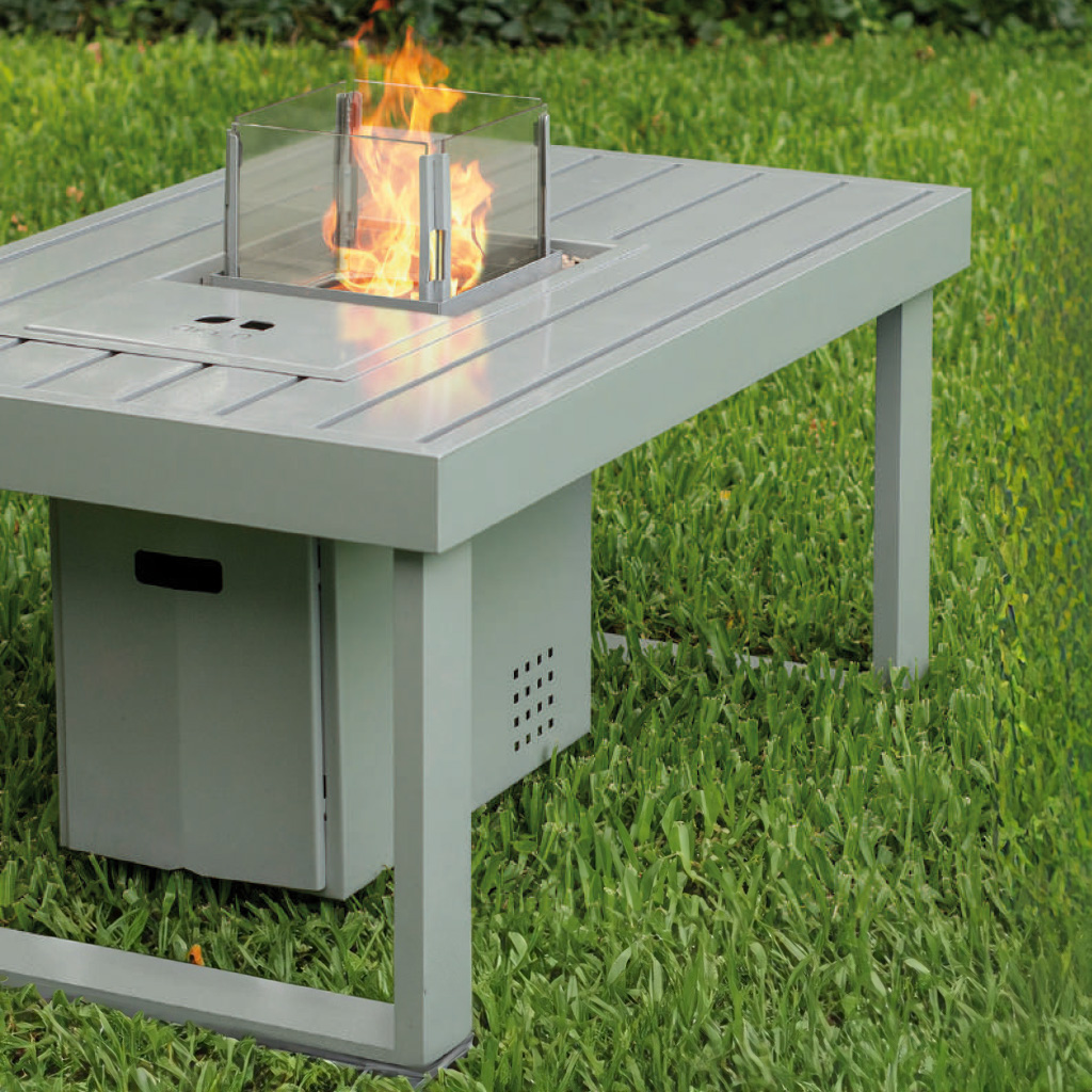 Mesa ratona con fogonero Kassel - Öfen