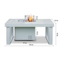 Mesa ratona con fogonero Kassel - Öfen