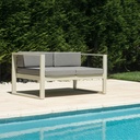 Sillon de aluminio para exterior grande - ÖFEN