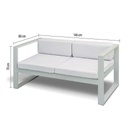 Sillon de aluminio para exterior grande - ÖFEN