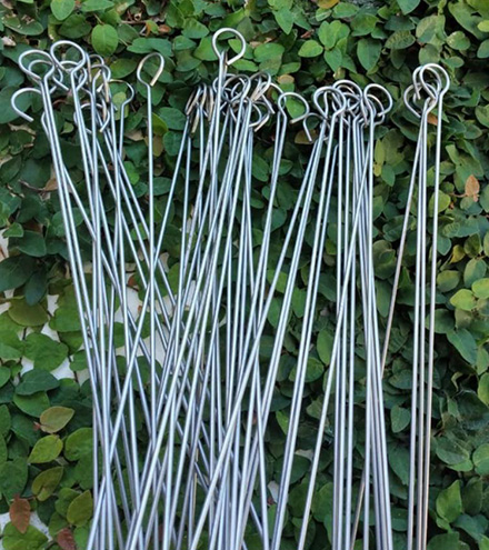 Pinchos brochettes inox x 6