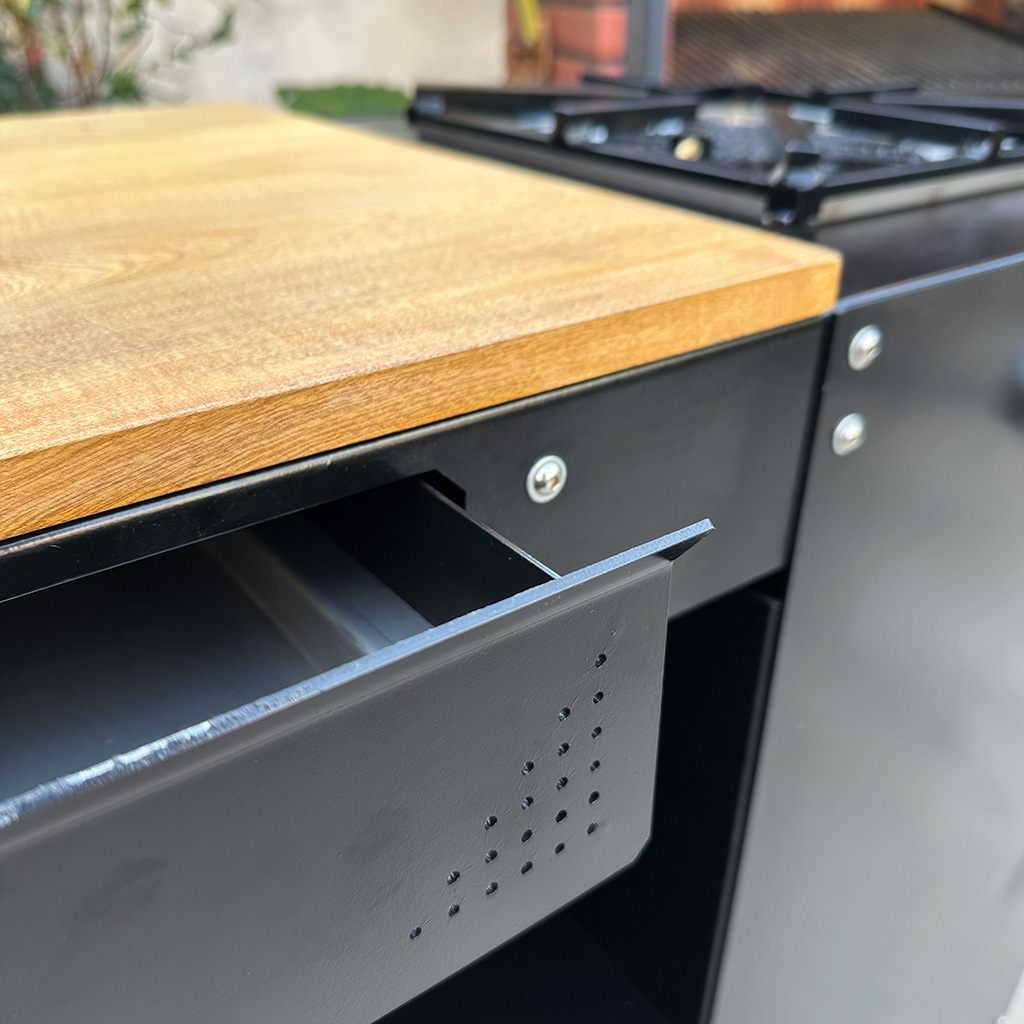 Cocina móvil / Barra M - MetallGrill