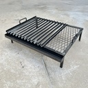 Parrilla portátil / Herraje con patas 60 x 50
