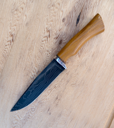 Cuchillo artesanal damasco