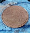 Plato de madera Algarrobo - grande 32cm