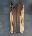 Tablas de madera chicas con y sin manija de hierro