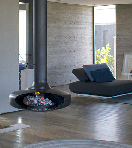 Chimenea colgante giratoria Rotoashwood - Ashwood